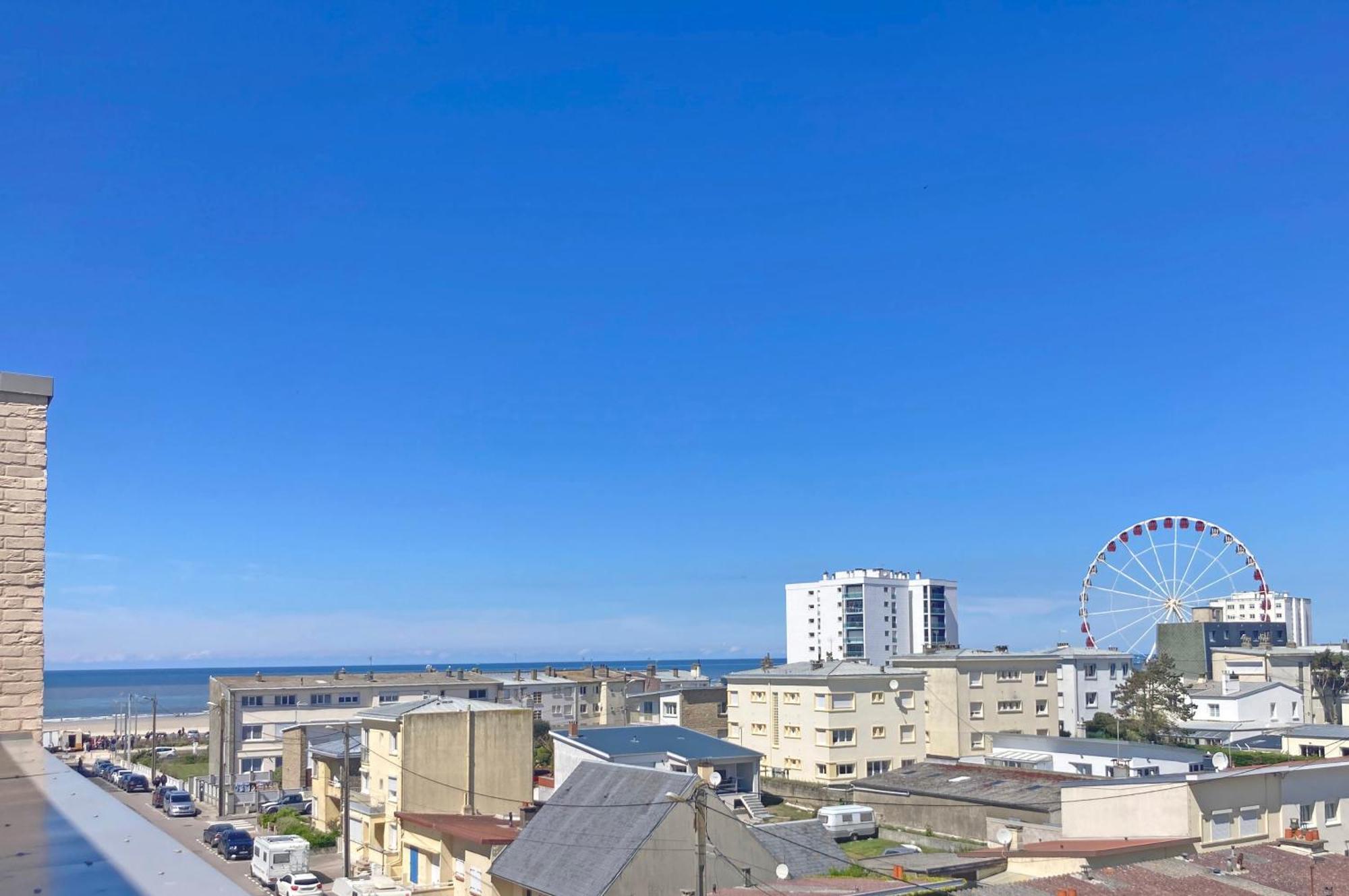 Rooftop Terrasse Vue Phare Et Mer Berck Exterior foto